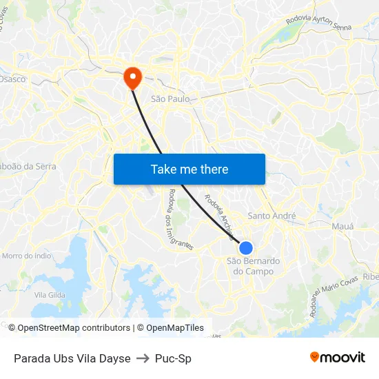 Av Kennedy, 0851 to Puc-Sp map