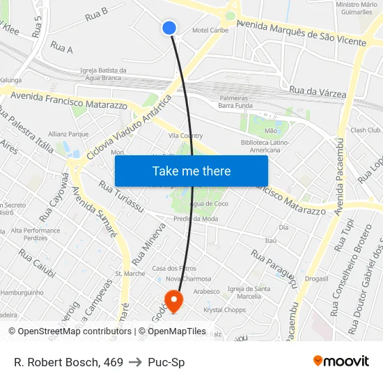 R. Robert Bosch, 469 to Puc-Sp map