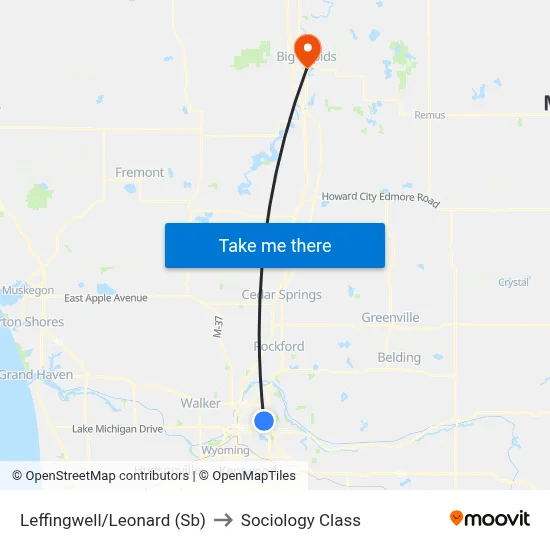 Leffingwell/Leonard (Sb) to Sociology Class map