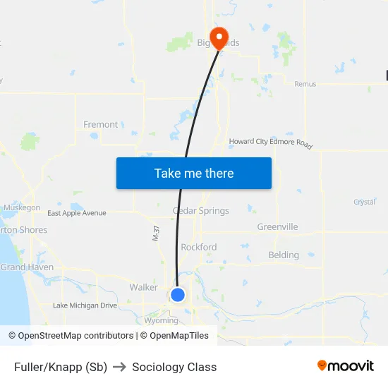 Fuller/Knapp (Sb) to Sociology Class map