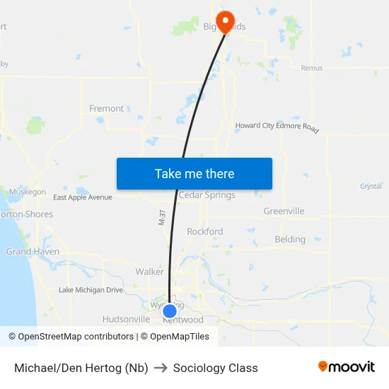 Michael/Den Hertog (Nb) to Sociology Class map