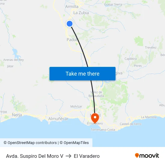 Avda. Suspiro Del Moro V to El Varadero map