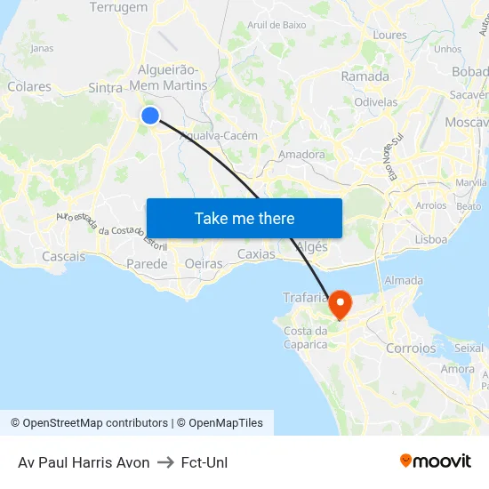 Av Paul Harris Avon to Fct-Unl map