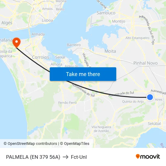 PALMELA (EN 379 56A) to Fct-Unl map