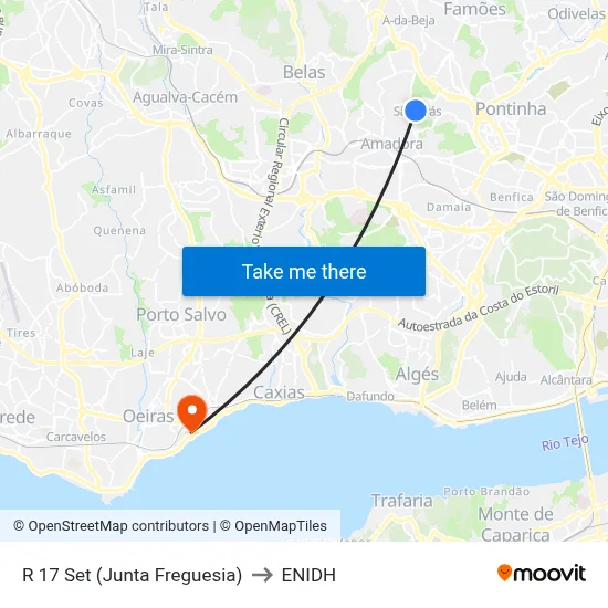 R 17 Set (Junta Freguesia) to ENIDH map