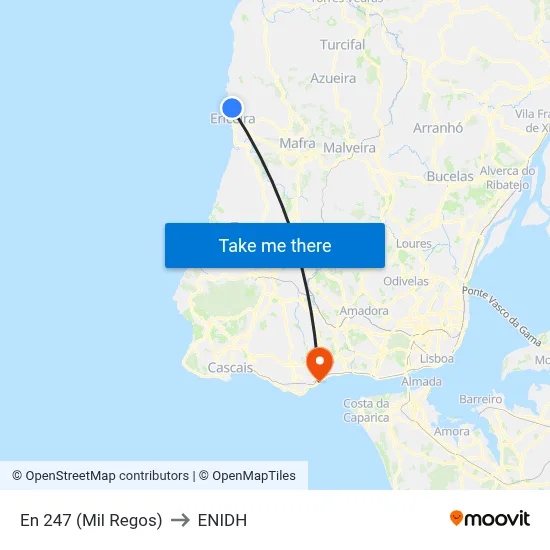 En 247 (Mil Regos) to ENIDH map