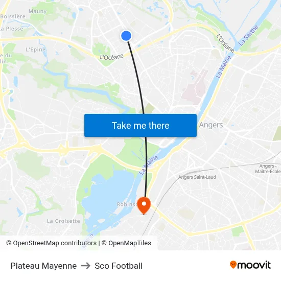 Plateau Mayenne to Sco Football map