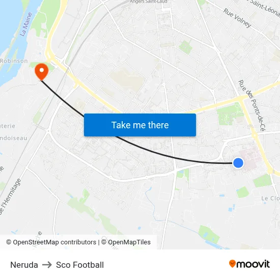 Neruda to Sco Football map