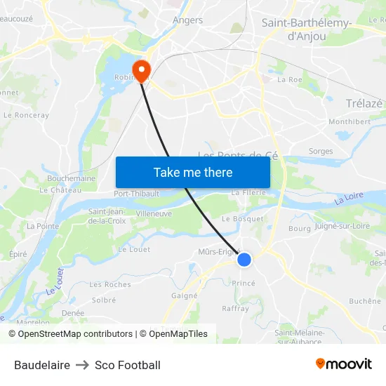 Baudelaire to Sco Football map