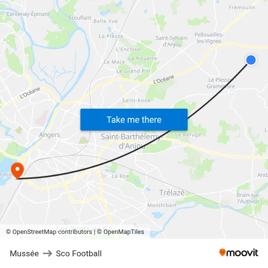 Mussée to Sco Football map