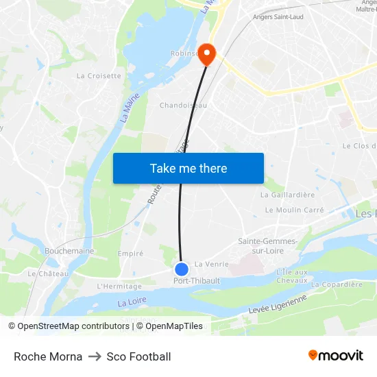 Roche Morna to Sco Football map