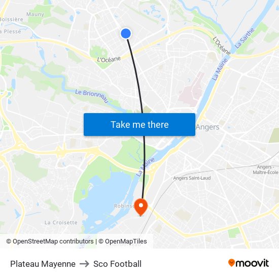 Plateau Mayenne to Sco Football map