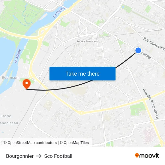 Bourgonnier to Sco Football map