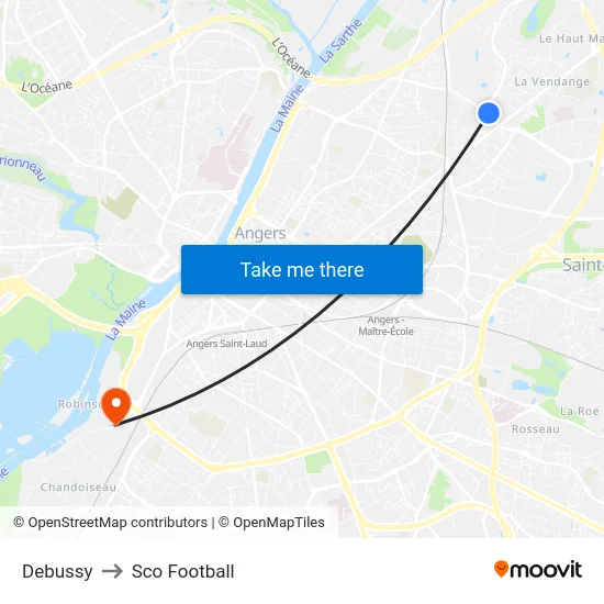 Debussy to Sco Football map