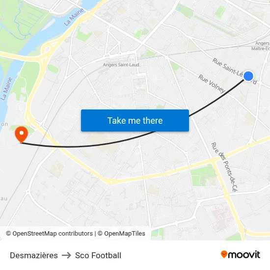 Desmazières to Sco Football map