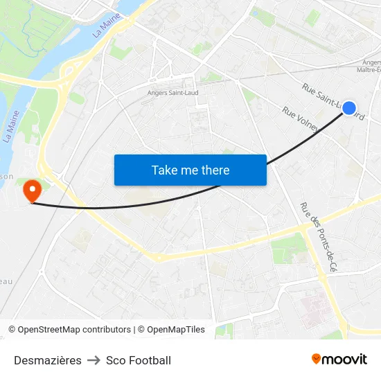 Desmazières to Sco Football map
