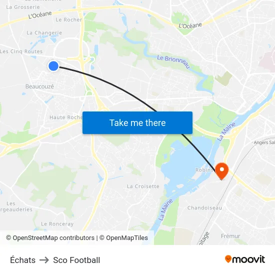 Échats to Sco Football map