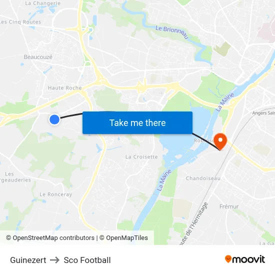 Guinezert to Sco Football map