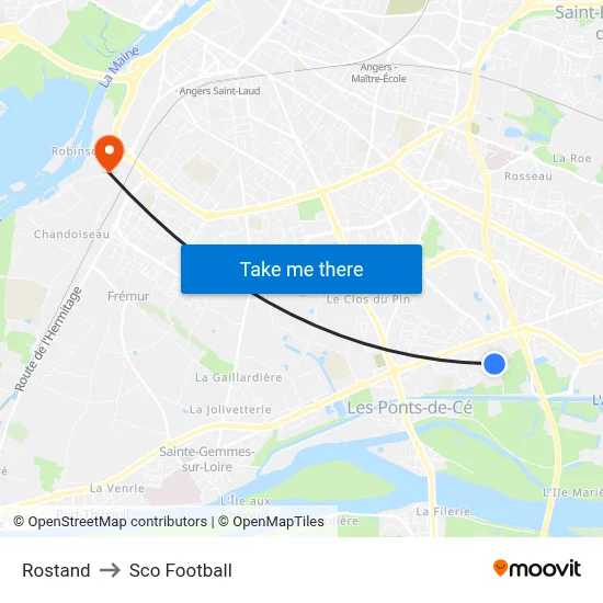 Rostand to Sco Football map