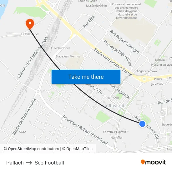 Pallach to Sco Football map