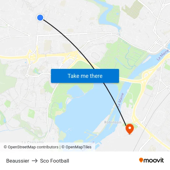 Beaussier to Sco Football map