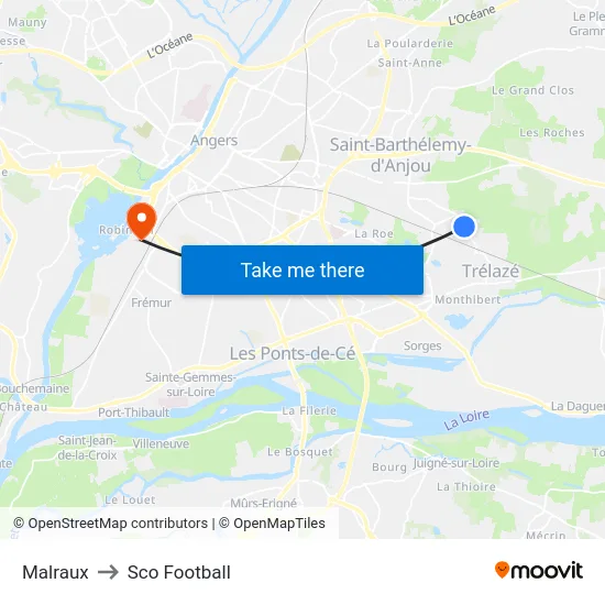 Malraux to Sco Football map