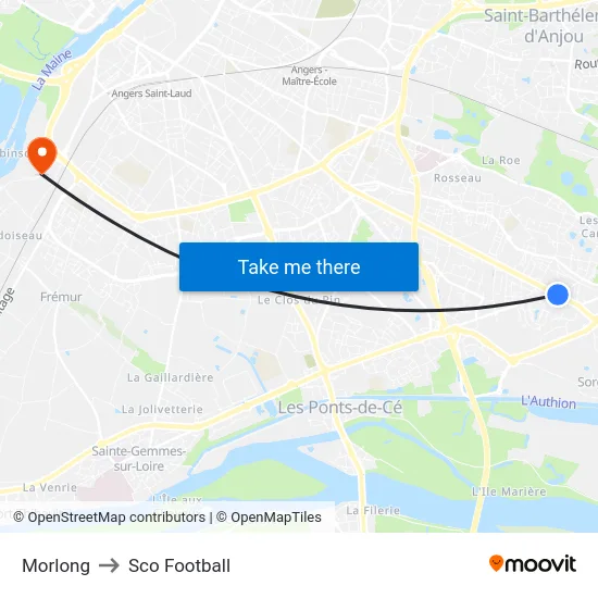 Morlong to Sco Football map