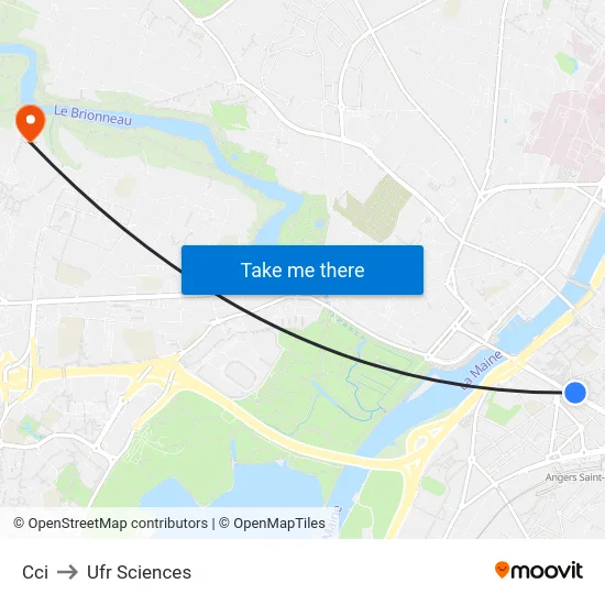 Cci to Ufr Sciences map