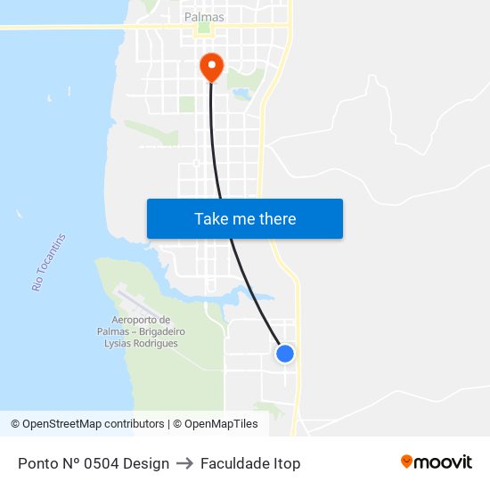 Ponto Nº 0504 Design to Faculdade Itop map