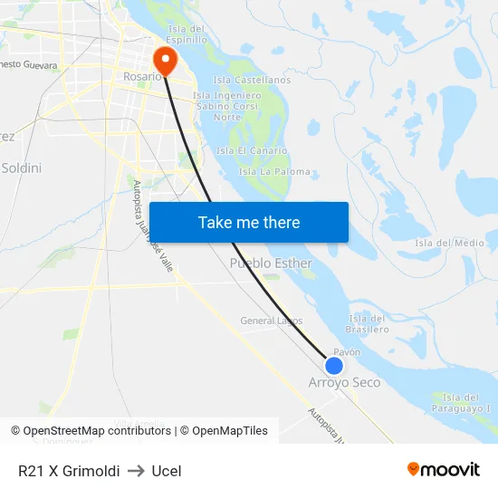 R21 X Grimoldi to Ucel map