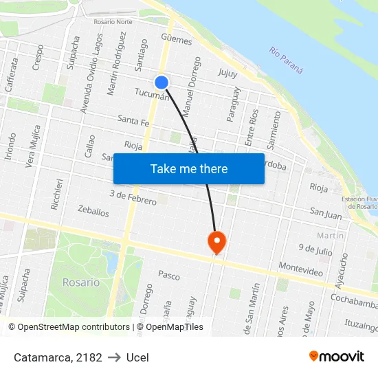 Catamarca, 2182 to Ucel map