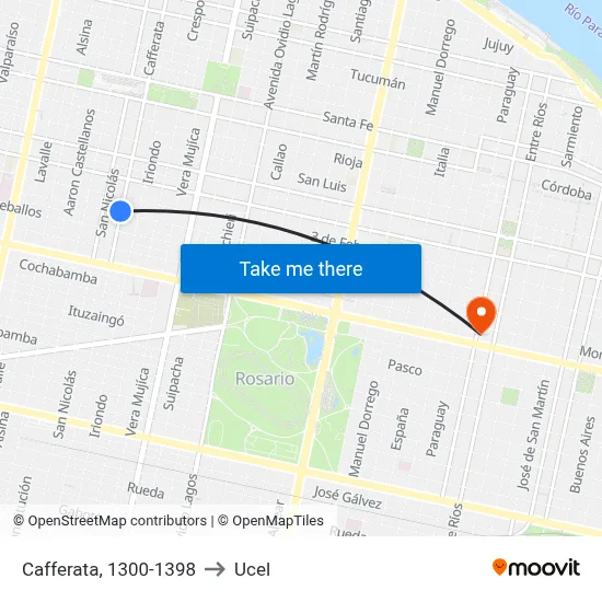 Cafferata, 1300-1398 to Ucel map