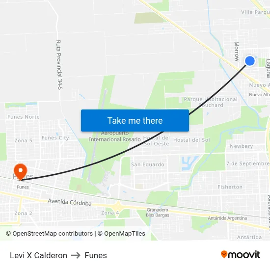 Levi X Calderon to Funes map