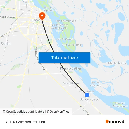 R21 X Grimoldi to Uai map