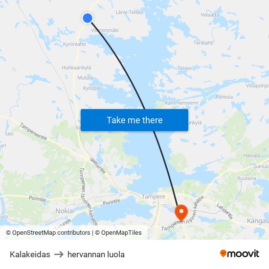 Kalakeidas to hervannan luola map