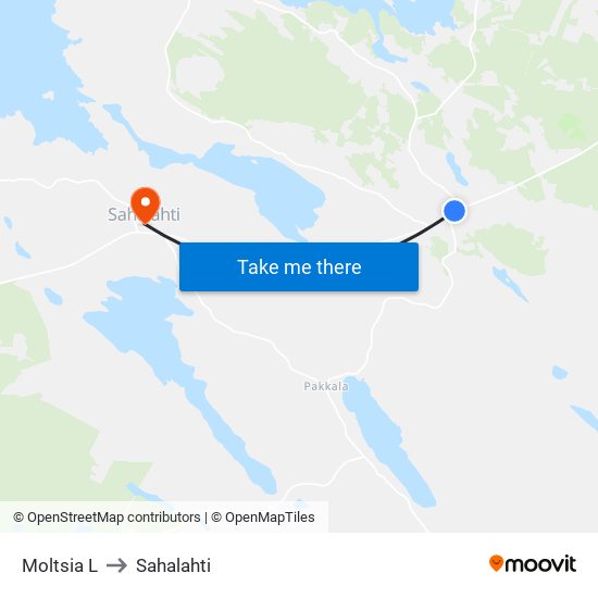 Moltsia L to Sahalahti map