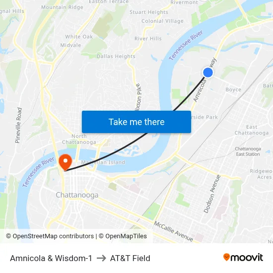 Amnicola & Wisdom-1 to AT&T Field map
