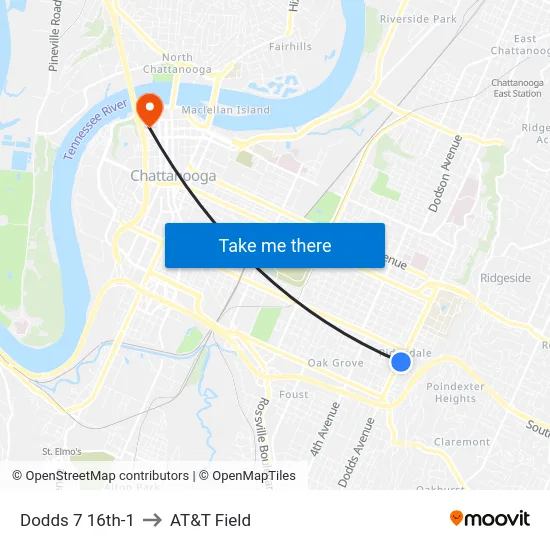 Dodds 7 16th-1 to AT&T Field map