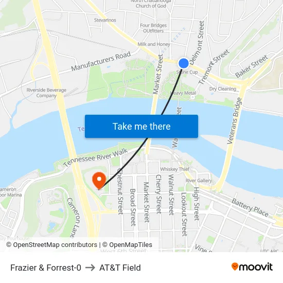 Frazier & Forrest-0 to AT&T Field map