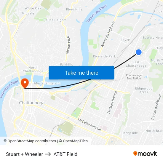 Stuart + Wheeler to AT&T Field map
