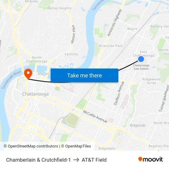 Chamberlain & Crutchfield-1 to AT&T Field map