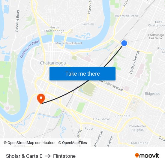 Sholar & Carta 0 to Flintstone map