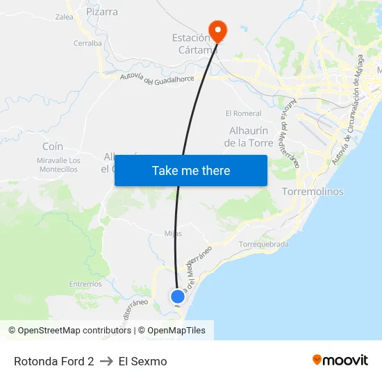 Rotonda Ford 2 to El Sexmo map