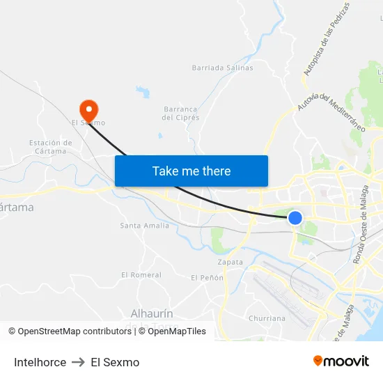 Intelhorce to El Sexmo map