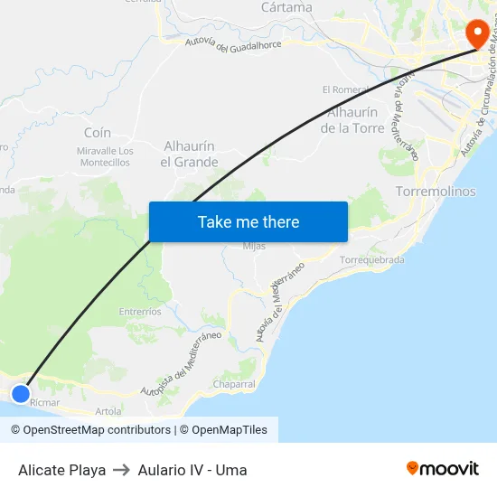 Alicate Playa to Aulario IV - Uma map