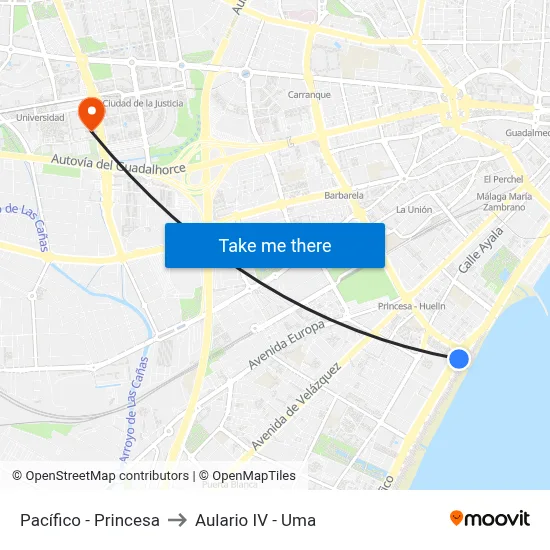 Pacífico - Princesa to Aulario IV - Uma map