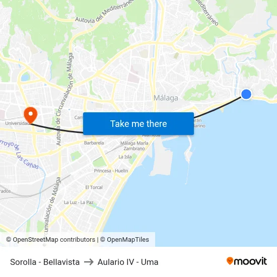 Sorolla - Bellavista to Aulario IV - Uma map