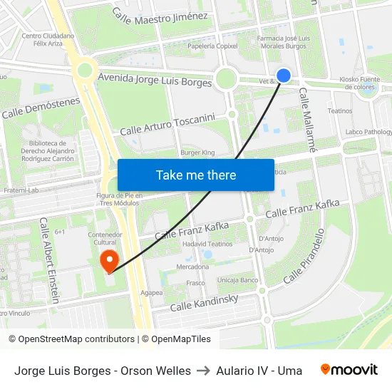 Jorge Luis Borges - Orson Welles to Aulario IV - Uma map