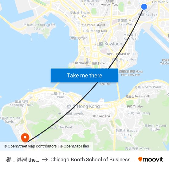 譽．港灣 the Latitude to Chicago Booth School of Business Hong Kong campus map