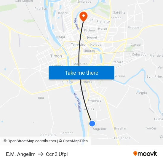 E.M. Angelim to Ccn2 Ufpi map